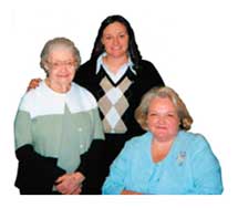 Three generations of the Felger family